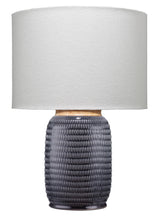Jamie Young Graham Ceramic Table Lamp, Navy