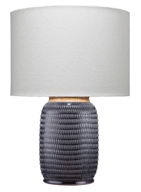 Jamie Young Graham Ceramic Table Lamp, Navy