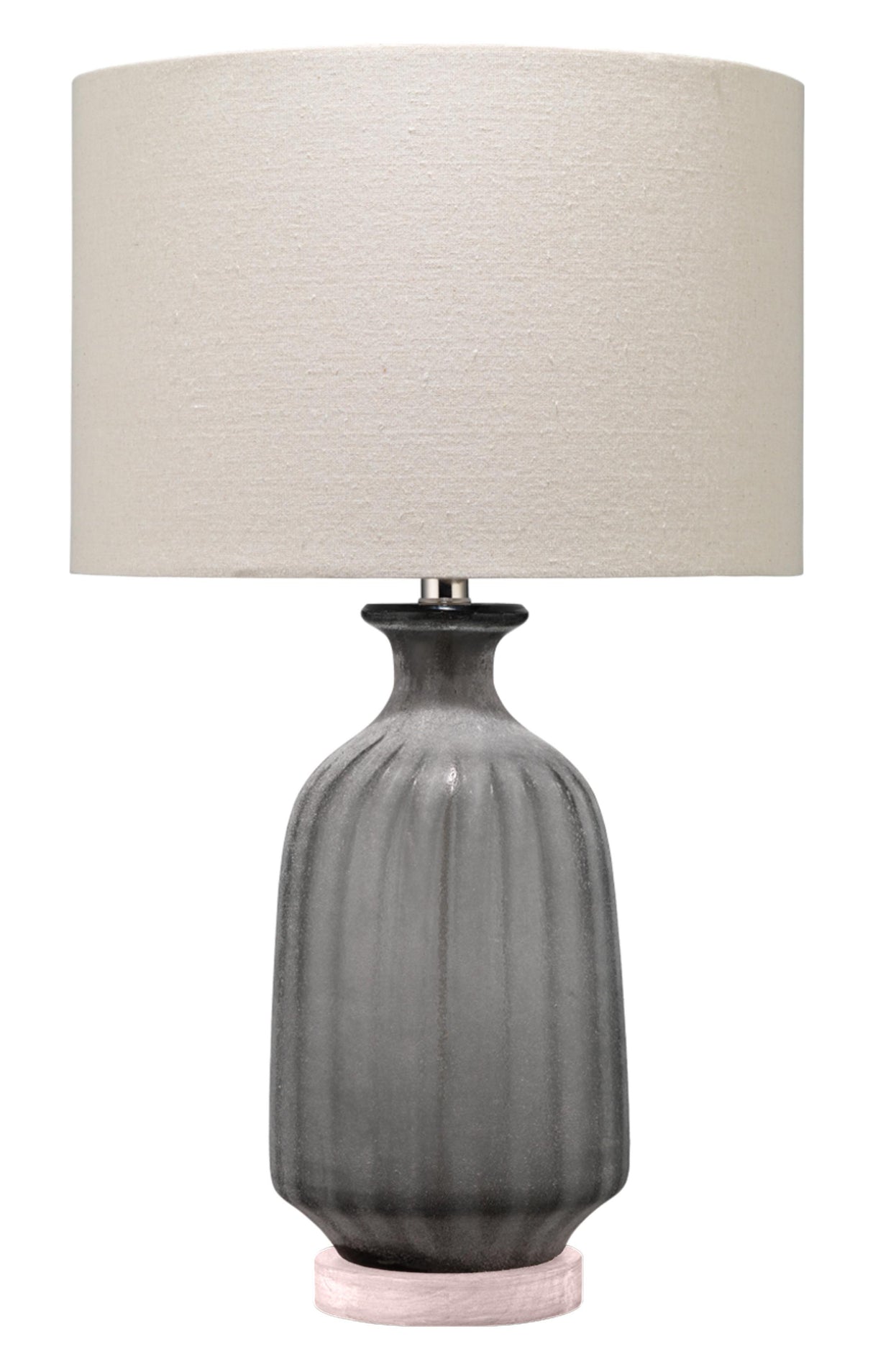 Jamie Young Frosted Glass Table Lamp, Grey