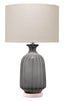 Jamie Young Frosted Glass Table Lamp, Grey