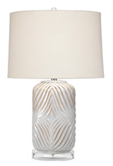 Jamie Young Harper Ceramic Table Lamp, White