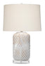 Jamie Young Harper Ceramic Table Lamp, White