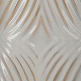 Jamie Young Harper Ceramic Table Lamp, White