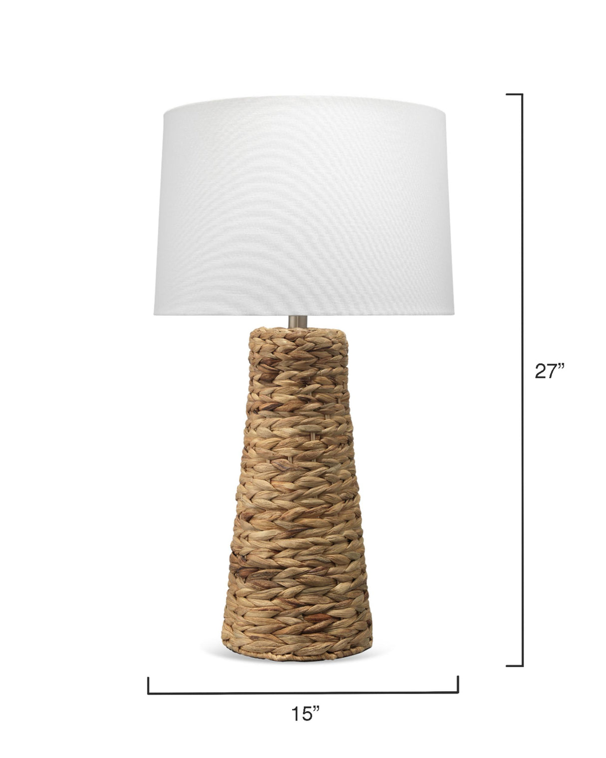 Jamie Young Haven Seagrass Table Lamp, Natural