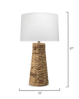 Jamie Young Haven Seagrass Table Lamp, Natural