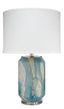Jamie Young Helen Blown Glass Table Lamp with Linen Shade