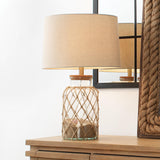 Jamie Young Hugo Glass Table Lamp