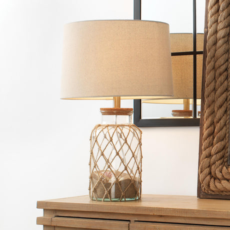 Jamie Young Hugo Glass Table Lamp
