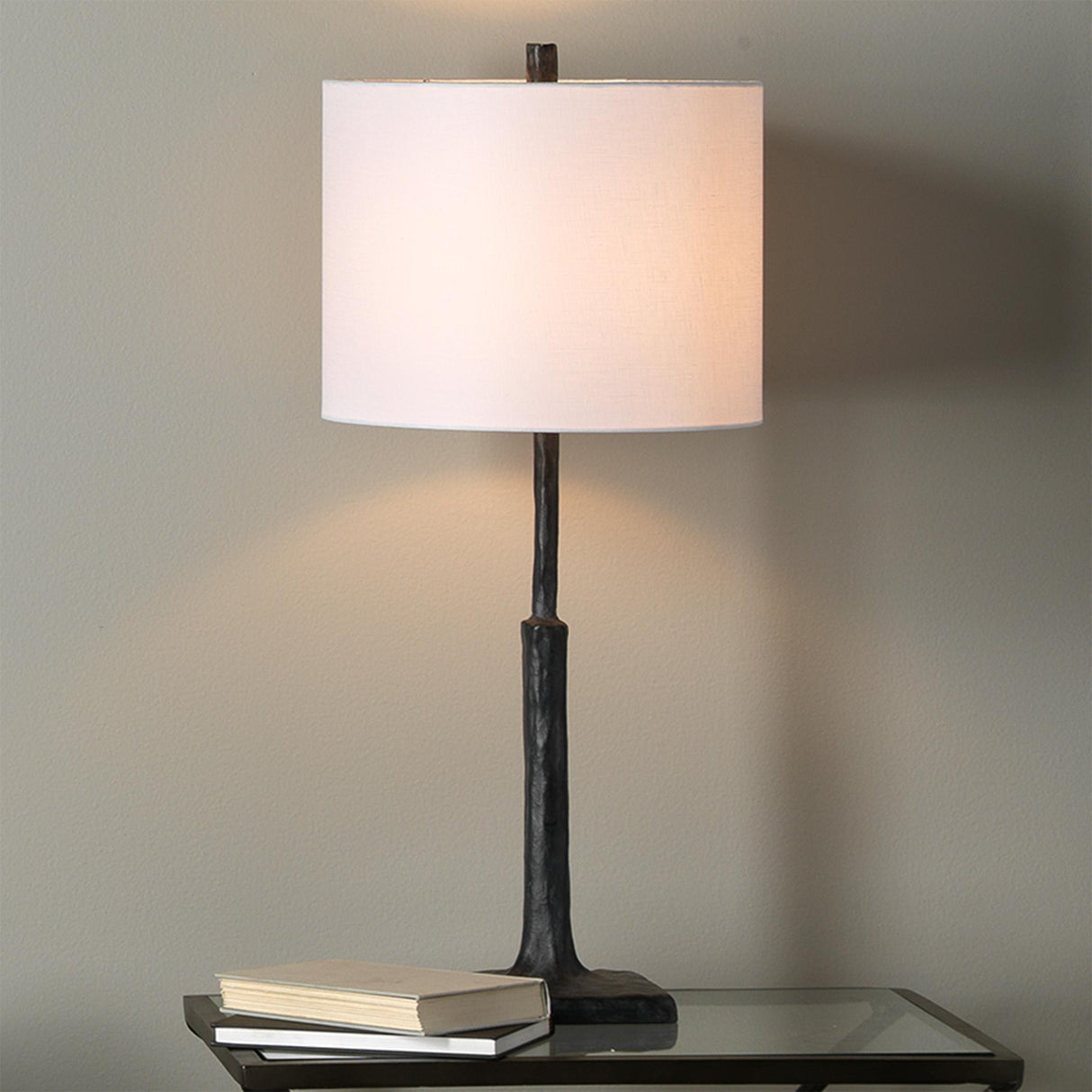Jamie Young Humble Table Lamp with Linen Shade