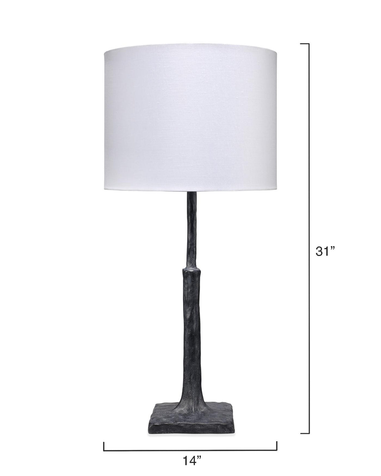Jamie Young Humble Table Lamp with Linen Shade
