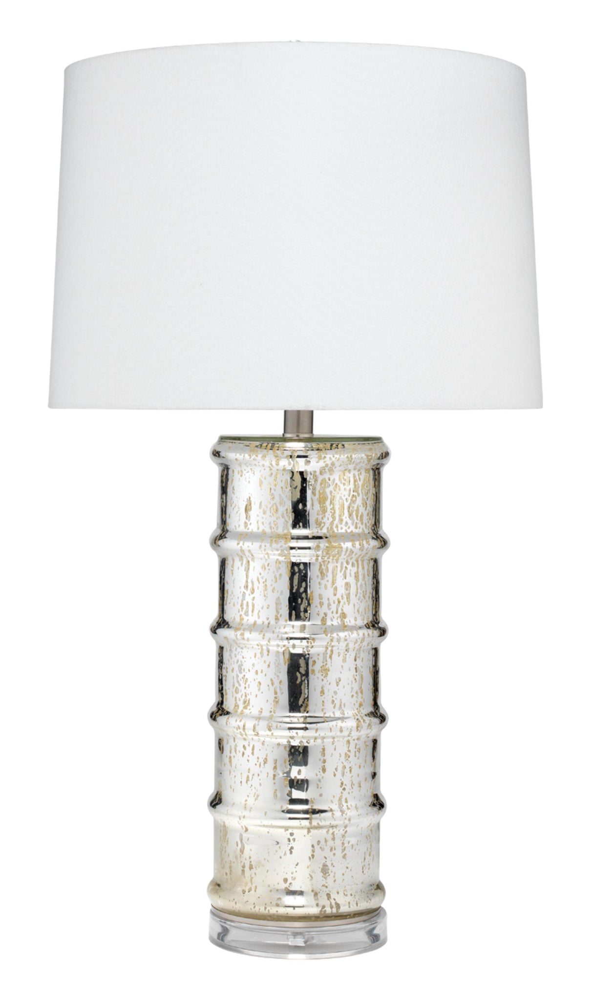 Jamie Young Irene Glass Table Lamp, Silver