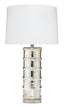 Jamie Young Irene Glass Table Lamp, Silver