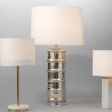 Jamie Young Irene Glass Table Lamp, Silver