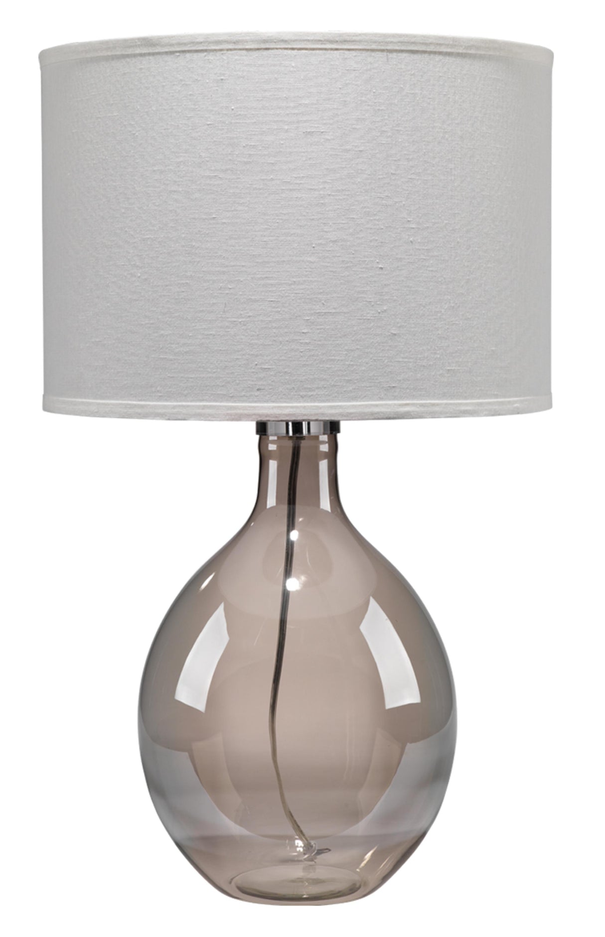 Jamie Young Juliette Blown-Glass Table Lamp, Grey