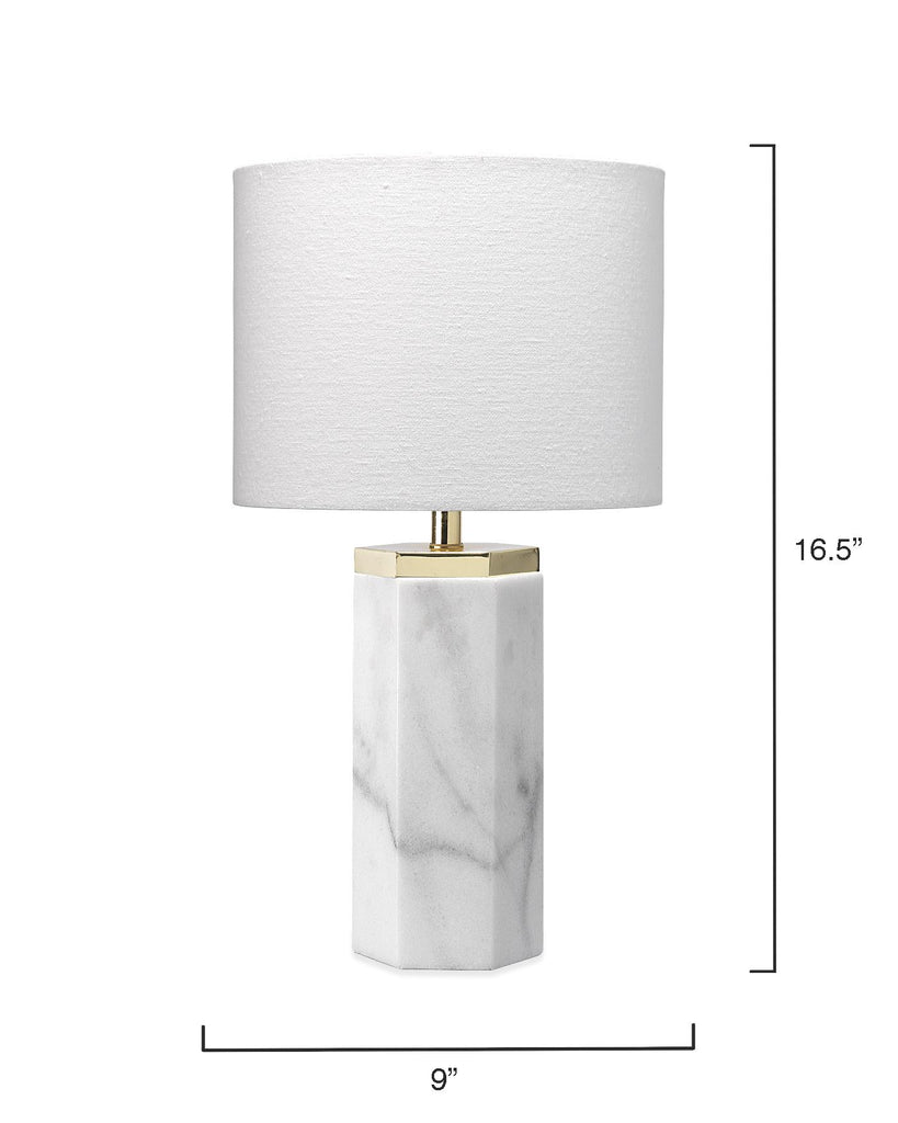 Jamie Young Lexi White Table Lamps