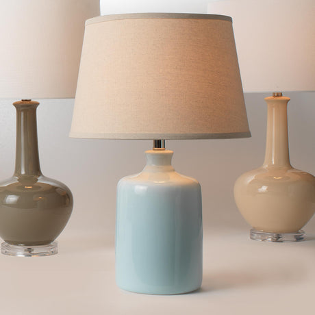 Jamie Young Milk Jug Glass Table Lamp, Blue