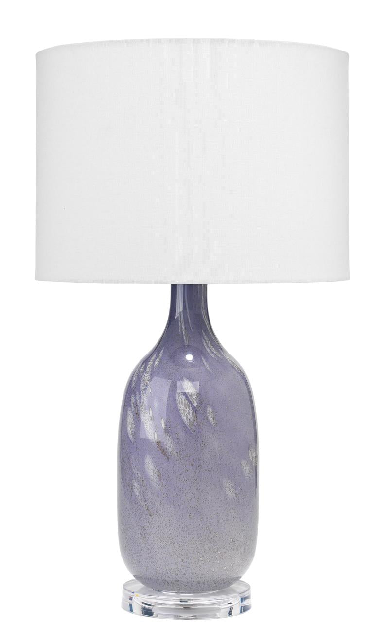 Jamie Young Maya Glass Table Lamp, Lavender