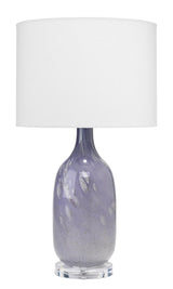 Jamie Young Maya Glass Table Lamp, Lavender