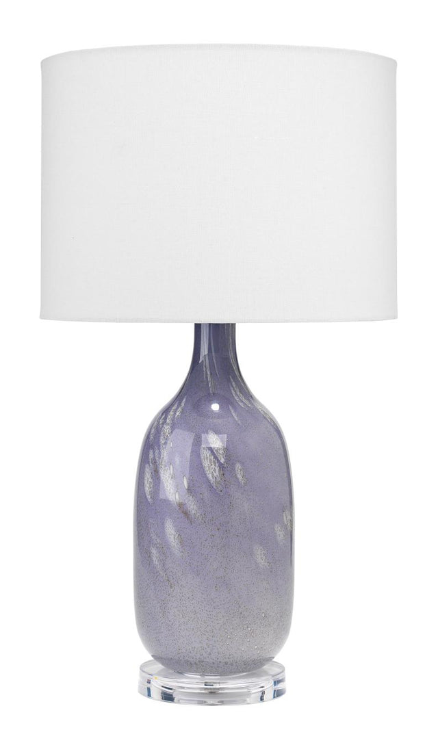 Jamie Young Maya Glass Table Lamp, Lavender