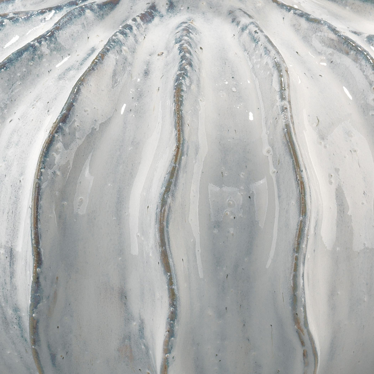 Jamie Young Oceane Gourd Ceramic Table Lamp with Linen Shade