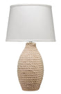 Jamie Young Rope Table Lamp, Off White