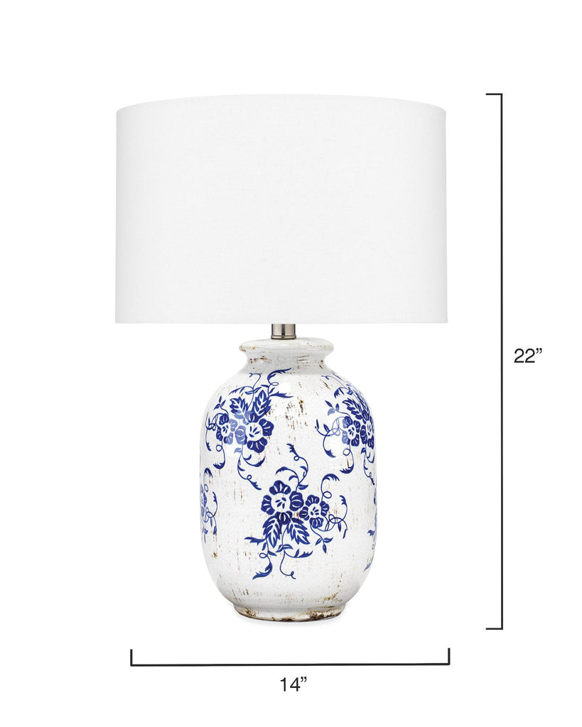 Jamie Young Ruth Blue Table Lamps