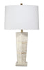 Jamie Young Spectacle Table Lamp with Linen Shade, Grey