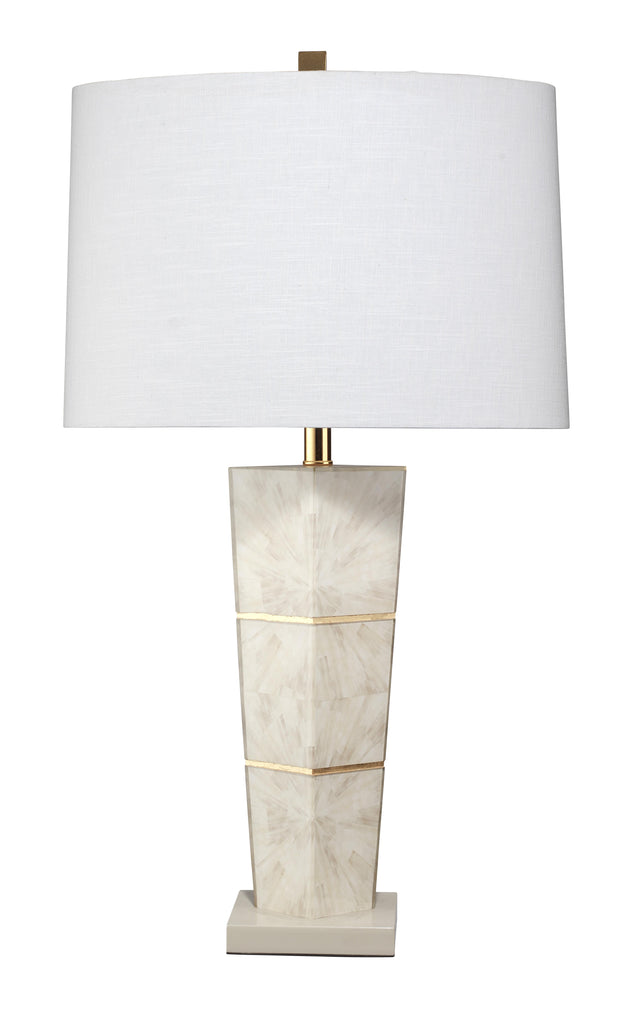 Jamie Young Spectacle Table Lamp with Linen Shade, Grey
