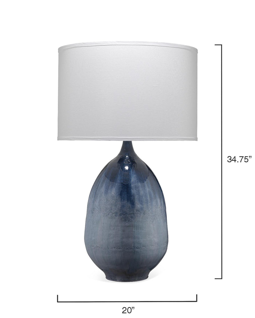 Jamie Young Twilight Blue Table Lamps
