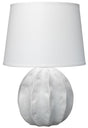 Jamie Young Urchin Ceramic Table Lamp with Linen Shade
