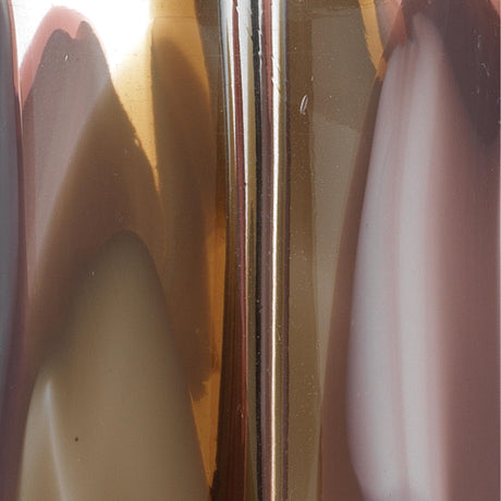 Jamie Young Watercolor Glass Table Lamp with Linen Shade