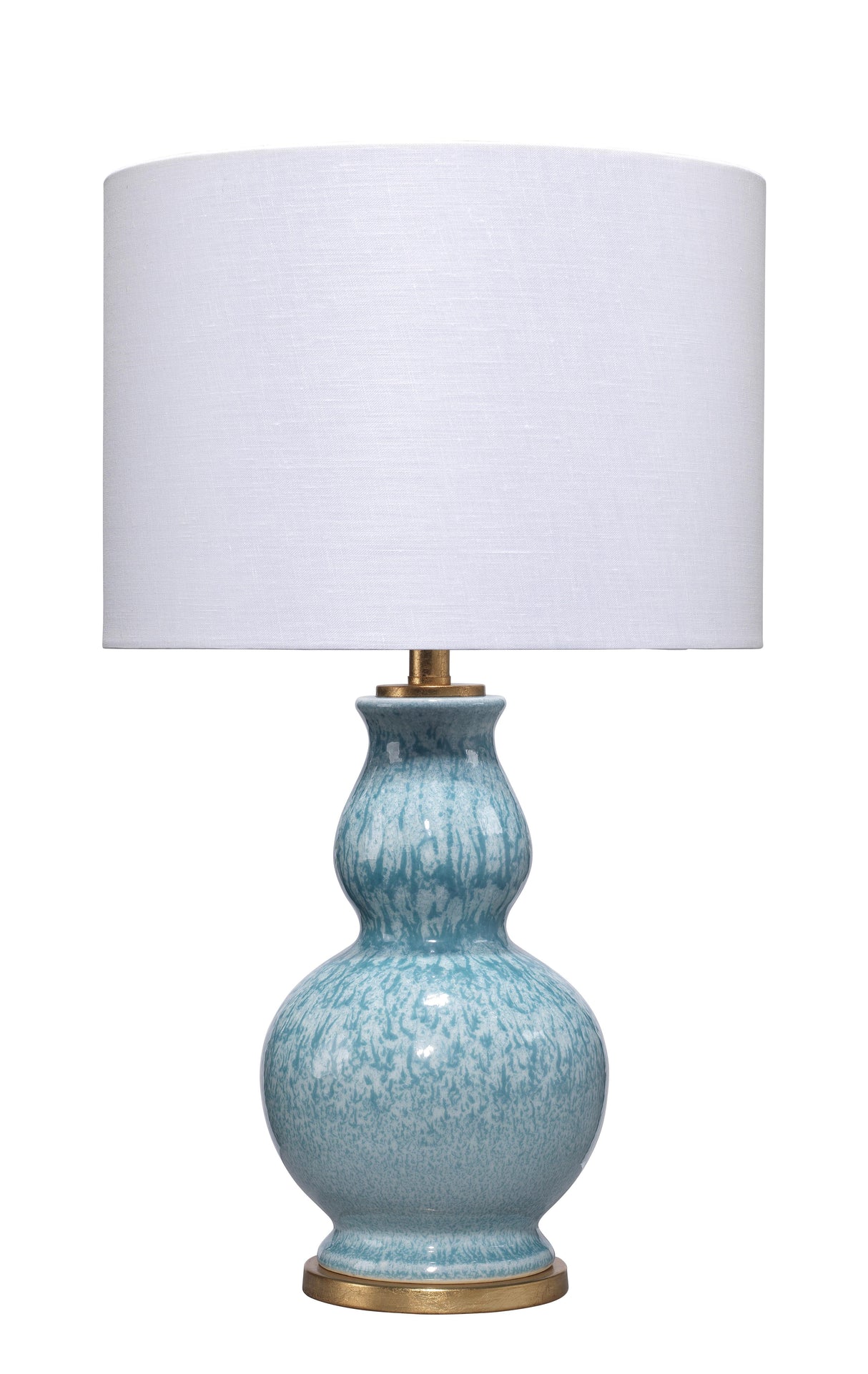 Jamie Young Whitney Ceramic Table Lamp, Blue
