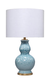 Jamie Young Whitney Ceramic Table Lamp, Blue