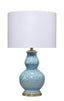 Jamie Young Whitney Ceramic Table Lamp, Blue