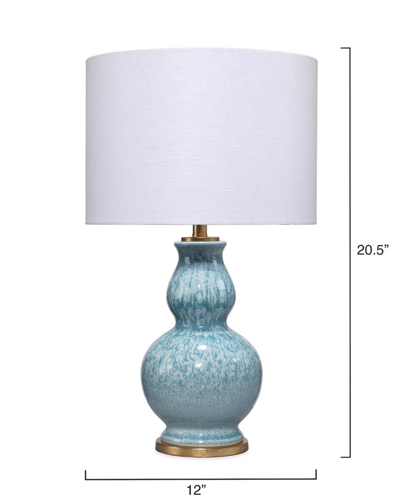 Jamie Young Whitney Blue Table Lamps