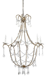 Jamie Young Scarlett Crystal Chandelier