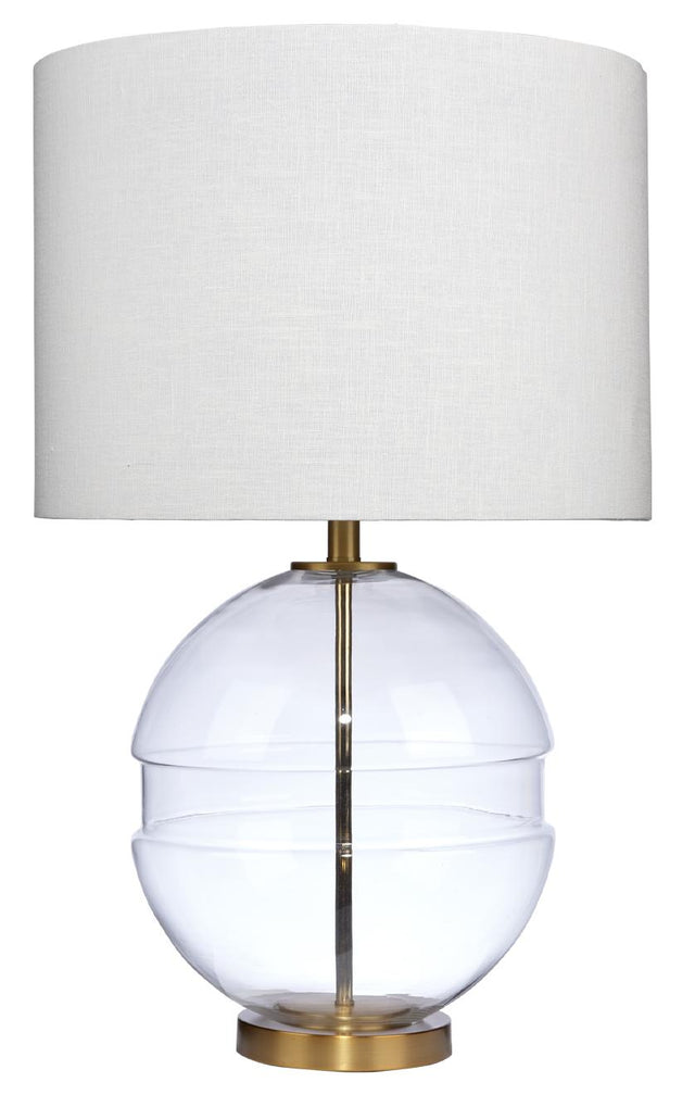 Jamie Young Satellite Glass Table Lamp, Antique Brass