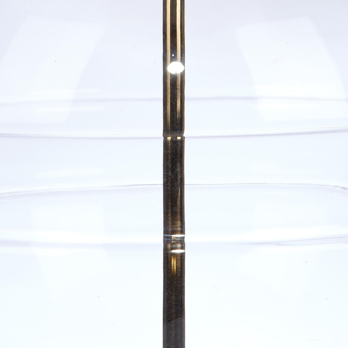 Jamie Young Satellite Glass Table Lamp, Antique Brass