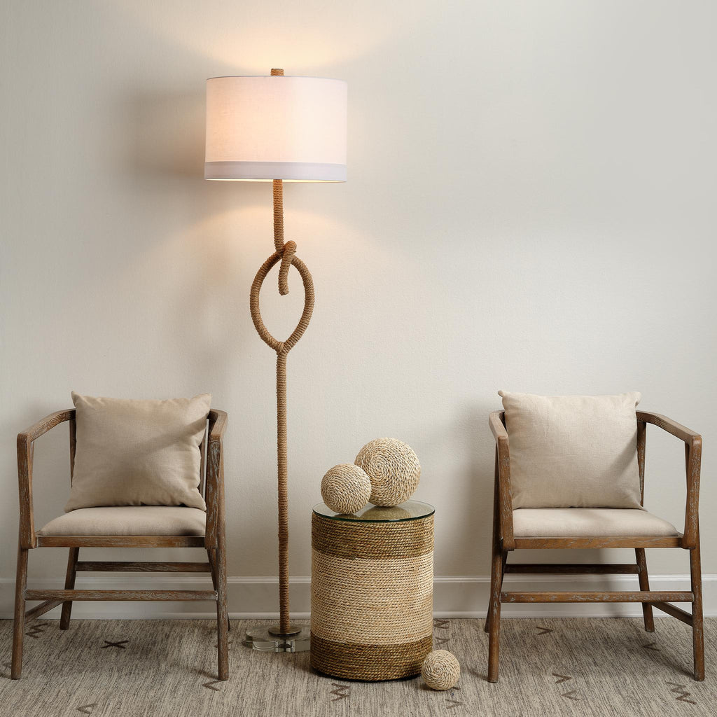 Jamie Young Knot Natural Floor Lamps