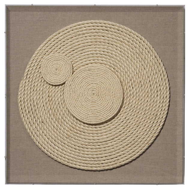 Jamie Young Barbados Jute Small Wall Art
