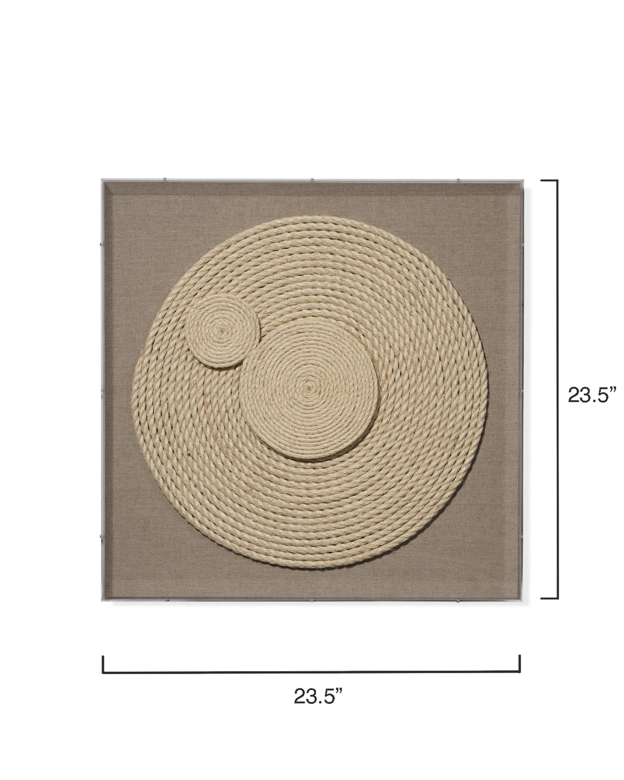 Jamie Young Barbados Jute Small Wall Art