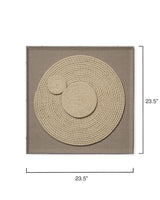 Jamie Young Barbados Jute Small Wall Art