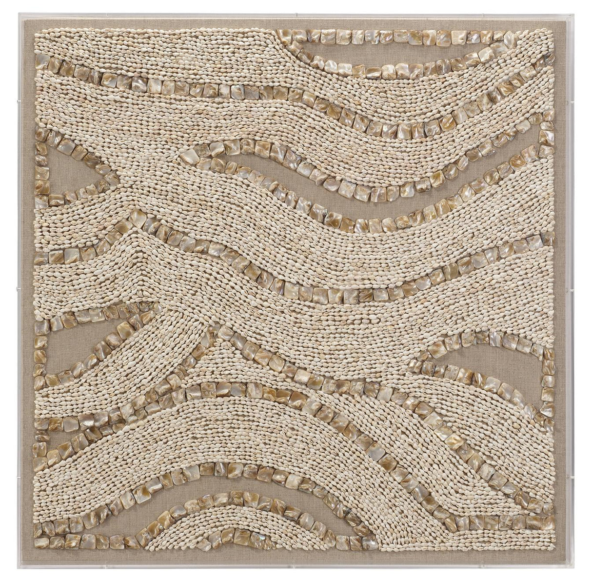 Jamie Young Big Wave Shell Wall Art