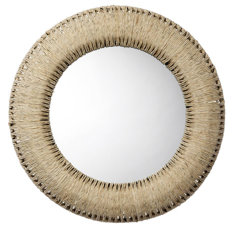 Jamie Young Hollis Round Rope Wall Mirror