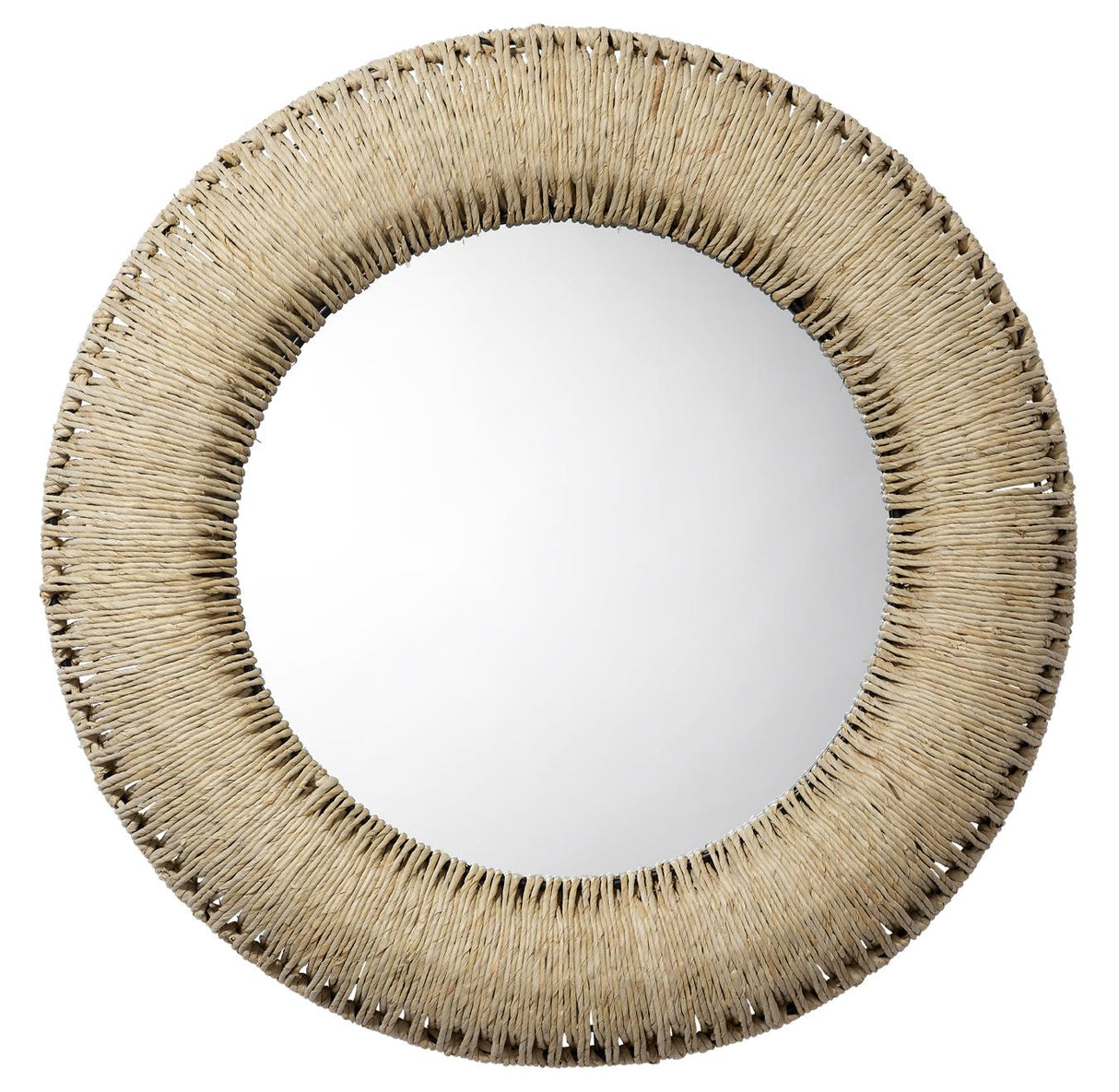 Jamie Young Hollis Round Rope Wall Mirror