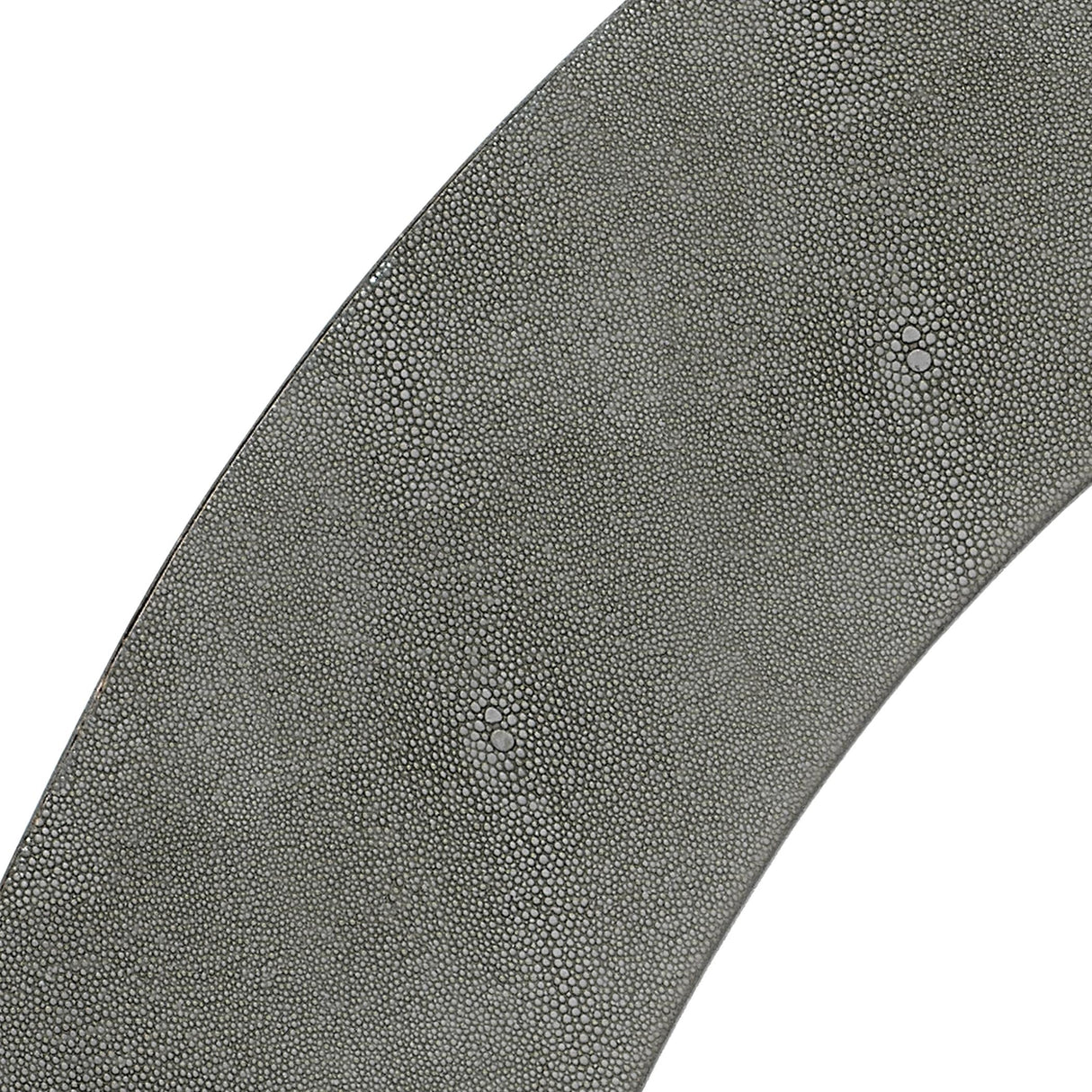 Jamie Young Chester Shagreen Round Mirror, Grey