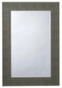 Jamie Young Structure Shagreen Rectangle Mirror, Grey