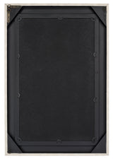 Jamie Young Structure Shagreen Rectangle Mirror, Ivory