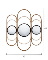 Jamie Young Milo Decorative Jute Mirror