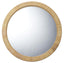 Jamie Young Ohana Rattan Round Mirror